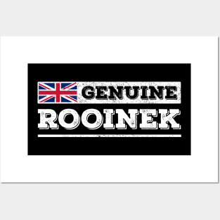 Genuine Rooinek design with Union Jack Posters and Art